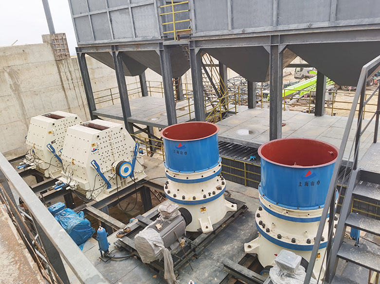 500 ton granite sand production line per hour